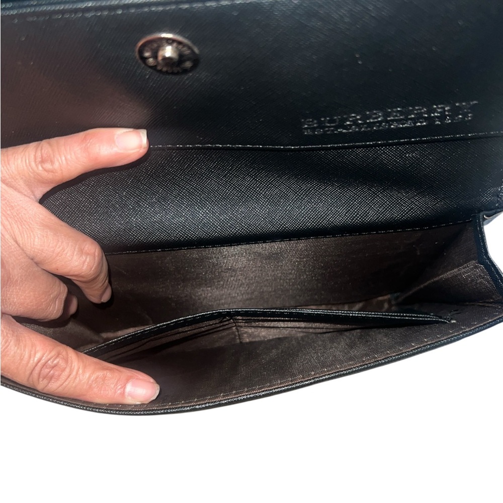 Burberry Black and Gray Checkered Messenger Bag NWOT - Picture 7 of 11